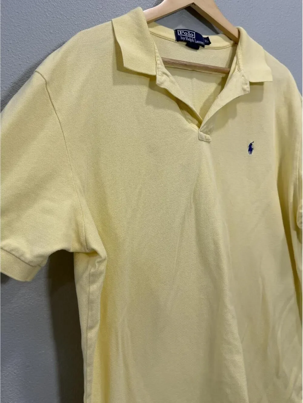 Ralph Lauren Polo Shirt in Yellow - Men's XL